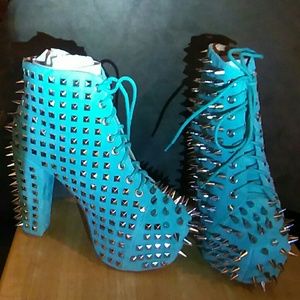 Jeffery Campbell spiked pumps